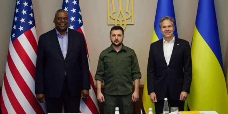 ვოლოდიმირ ზელენსკი – აშშ-ის მაღალი რანგის ოფიციალური პირების ვიზიტი უკრაინისთვის ამ გადამწყვეტ მომენტში, ძალიან ღირებული და მნიშვნელოვანია