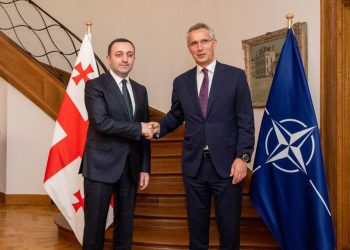 ირაკლი ღარიბაშვილი იენს სტოლტენბერგს შეხვდა