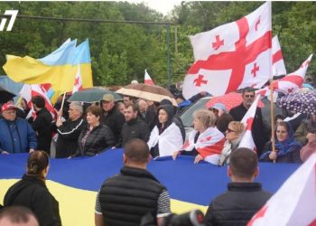 რუსთავის ციხესთან მიხეილ სააკაშვილის სამკურნალოდ საზღვარგარეთ გადაყვანის მოთხოვნით საპროტესტო აქცია იმართება