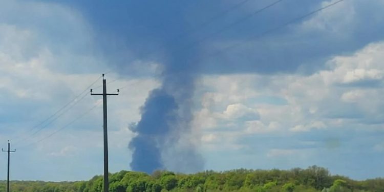 რუსეთში, ბელგოროდში თავდაცვის სამინისტროს ობიექტი იწვის