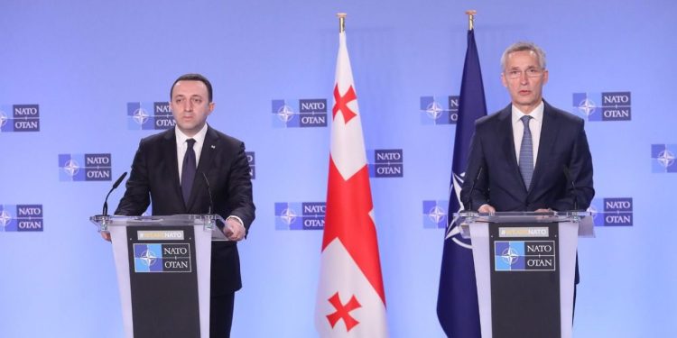 სტოლტენბერგი ღარიბაშვილს შეხვდება – NATO-მ ინფორმაცია განაახლა