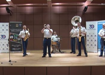 ვიდეო – ამერიკული სამხედრო ჯაზბენდის „Rhine River Ramblers” კონცერტი ოზურგეთში