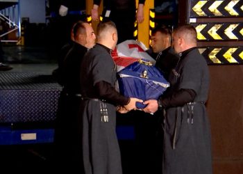 უკრაინაში დაღუპული ქართველი მებრძოლი, რატი შურღაია საქართველოში ჩამოასვენეს