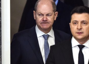 ზელენსკიმ გერმანიის კანცლერი, ოლაფ შოლცი 9 მაისს კიევში მიიწვია