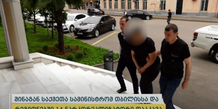 ვიდეო – პოლიციამ თბილისსა და რეგიონებში 14 ნარკორეალიზატორი დააკავა – ამოღებულია განსაკუთრებით დიდი ოდენობით სხვადასხვა სახის ნარკოტიკი