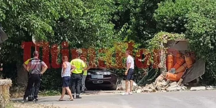 კრიშტიანო რონალდოს Bugatti მალიორკაზე ავარიაში მოხვდა