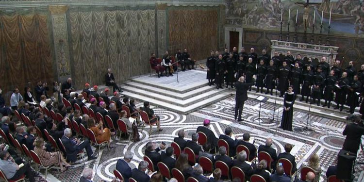 ვიდეო – სამების საკათედრო ტაძრის მგალობელთა გუნდმა ვატიკანში, „სიქსტის კაპელაში“ ქართული საგალობლები შეასრულა