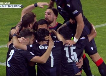 საქრთველოს საფეხბურთო ნაკრებმა ბულგარეთი სტუმრად 5-2 დაამარცხა