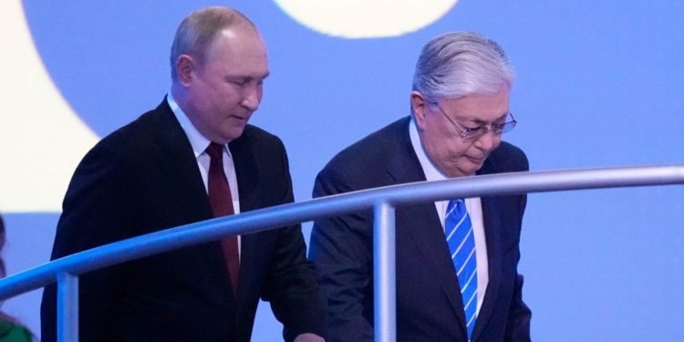 ყაზახეთის პრეზიდენტმა რუსეთისგან ალექსანდრე ნეველის ორდენი არ მიიღო