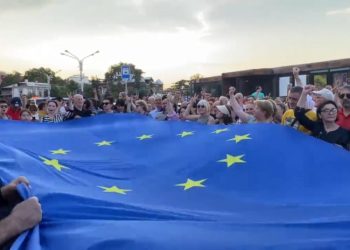 ერთად ევროპისკენ – რესპუბლიკის მოედანზე აქცია მიმდინარეობს