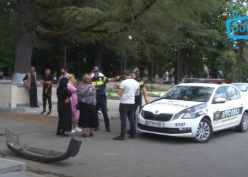 ვიდეო – ავარია ოზურგეთის ცენტრში