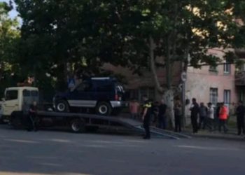 1 პირი დაშავდა მოპედისა და ჯიპის ტიპის ავტომობილის შეჯახებისას გორში