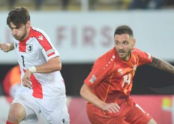 საქართველოს საფეხბურთო ნაკრებმა სტუმრად ჩრდილოეთ მაკედონიაც დაამარცხა