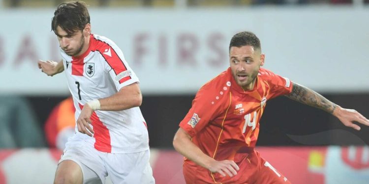 საქართველოს საფეხბურთო ნაკრებმა სტუმრად ჩრდილოეთ მაკედონიაც დაამარცხა