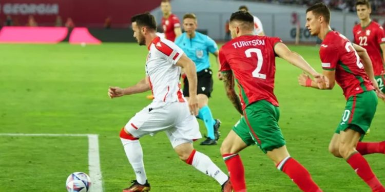 საქართველოს ეროვნულ ნაკრებსა და ბულგარეთის შორის შეხვედრა ფრედ 0:0 დასრულდა
