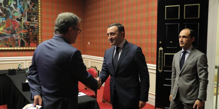 ირაკლი ღარიბაშვილი კომპანია „ვიტოლის“ აღმასრულებელ დირექტორს შეხვდა