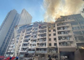 ოკუპანტებმა კიევი დაბომბეს