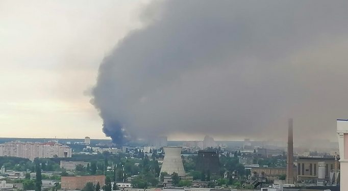 რუსულმა ძალებმა კიევზე სარაკეტო თავდასხმა განახორციელეს