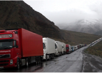 „წითელი კორიდორი“-რუსეთში შესვლას 3000-მდე სატვირთო ელოდება