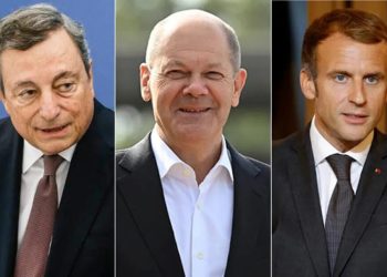 ოლაფ შოლცი, მარიო დრაგი და ემანუელ მაკრონი მომდევნო დღეებში კიევში ჩასვლას გეგმავენ