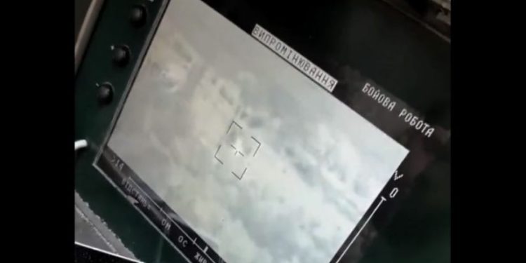 უკრაინაში ქართულმა ლეგიონმა რუსული ტანკი გაანადგურა