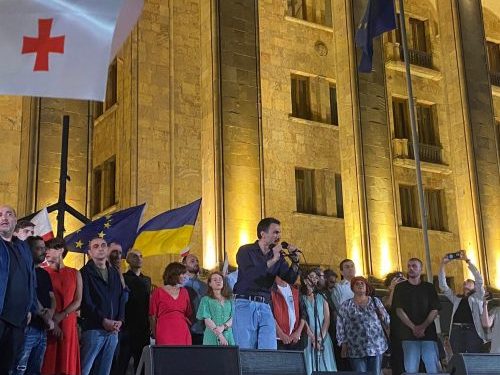 გადადგეს ღარიბაშვილი, შეიქმნას მთავრობა ეროვნული თანხმობით – “შინ ევროპისკენ” მოთხოვნები