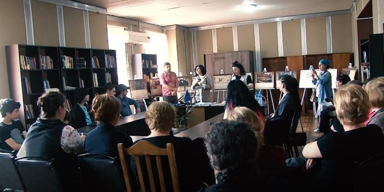 საქართველოს სწრაფვა ევროპისკენ – ღონისძიება ოზურგეთის ბიბლიოთეკაში