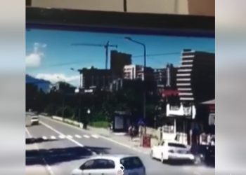 ვიდეო – ავტოსაგზაო შემთხვევა გონიოში – ავტომობილი ორსულს დაეჯახა