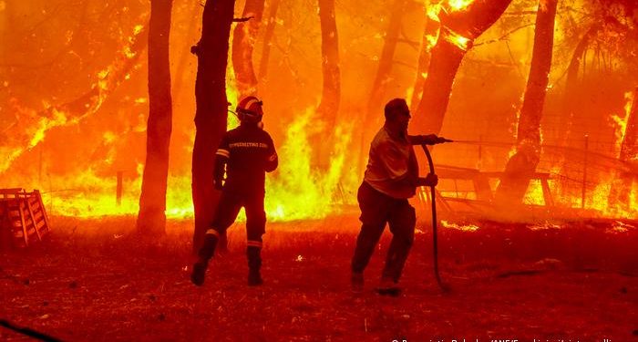 საბერძნეთში, კუნძულ ლესბოსზე და დადიას ეროვნულ პარკში ხანძარს ებრძვიან