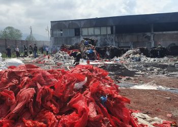 ხანძარი ბათუმში, სამრეწველო ზონაში