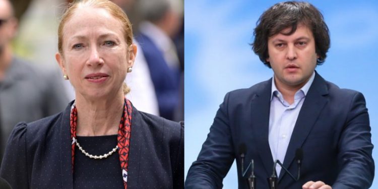 “შეურაცხმყოფელი პასუხი გაეცა ჩვენს კოლეგას” – კობახიძე ყაველაშვილისადმი აშშ-ის ელჩის პასუხზე