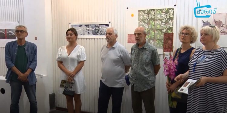 შემოქმედებითი მივლინება ოზურგეთში – დაზგური გრაფიკისა და ბეჭდური მხატვრობის გამოფენა
