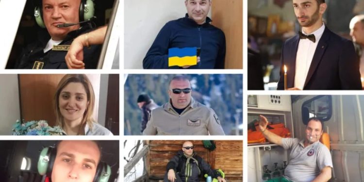 გუდაურში სამაშველო ოპერაციისას ჩამოვარდნილი ვერტმფრენის ბორტზე მყოფი 8 პირის ვინაობა ცნობილია