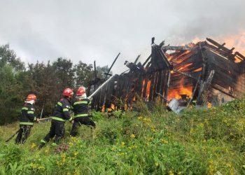 აჭარაში ხანძრის შედეგად ორსართულიანი სახლი და დამხმარე ნაგებობა დაიწვა