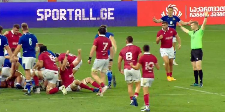 საქართველოს სარაგბო ნაკრებმა იტალია დაამარცხა