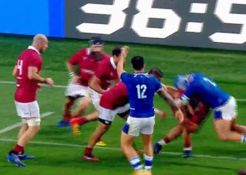 პირველი ტაიმის შემდეგ ქართველი რაგბისტები იტალიას ამარცხებენ