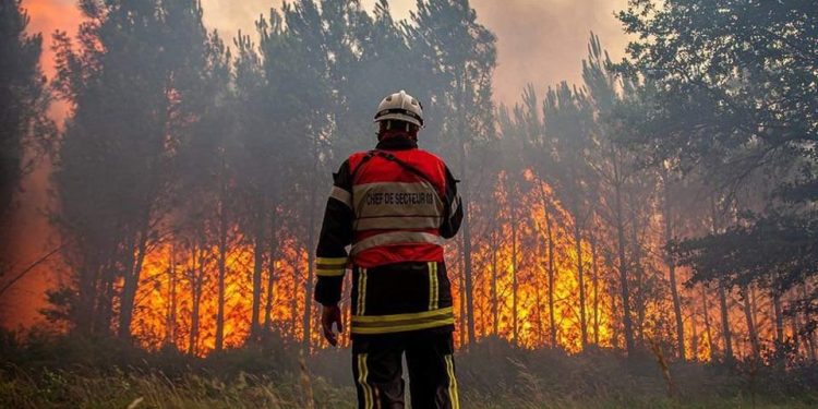 ევროპაში ძლიერი სიცხით გამოწვეულ ხანძრებს ებრძვიან
