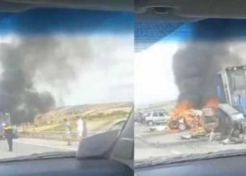 ხაშური-სურამის გზაზე ერთმანეთს ორი ავტომობილი და ტრაქტორი შეეჯახა