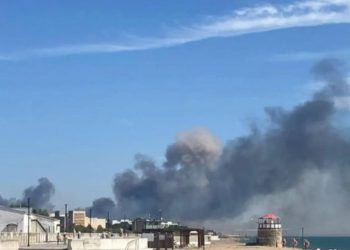 ყირიმში, რუსეთის ავიაბაზაზე ძლიერი აფეთქება მოხდა