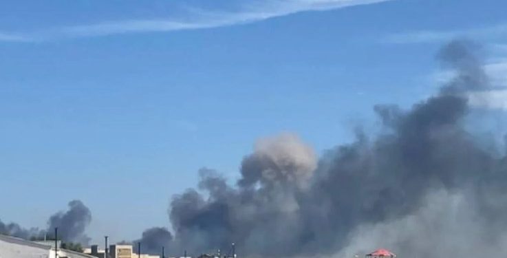 ყირიმში, რუსეთის ავიაბაზაზე ძლიერი აფეთქება მოხდა