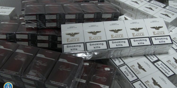 დიდი ოდენობით უაქციზო საქონლის შენახვის ფაქტზე ოთხი პირი დააკავეს