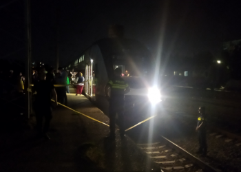 სადგურზე, თბილისი-ბათუმის მატარებელი გლოვოს კურიერს დაეჯახა