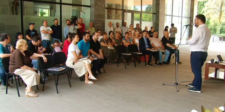 ანსამბლ ბასიანის სანოტო კრებულის პრეზენტაცია ოზურგეთის ფოლკლორის სახელმწიფო ცენტრში