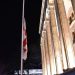 აგვისტოს ომის მე-14 წლისთავთან დაკავშირებით, პარლამენტის შენობაზე საქართველოს სახელმწიფო დროშა დაეშვა