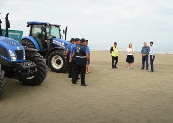 ვიდეო – გურიას სანაპირო ზოლის მოწესრიგების მიზნით ქვიშის საცრელი ტექნიკა გადაეცა