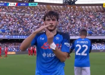 ვიდეო – ხვიჩა კვარაცხელიას პირველი გოლი დიეგო მარადონას სახელობის სტადიონზე