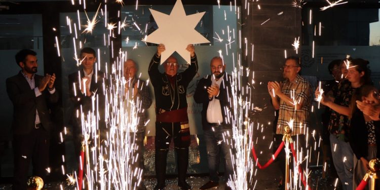 ოზურგეთში ტრისტან სიხარულიძის ვარსკვლავი გაიხსნა