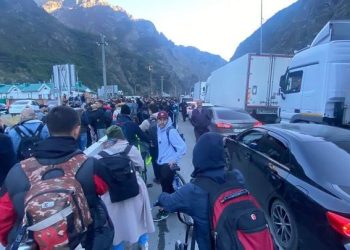 რუსეთის რამდენი მოქალაქე შემოვიდა და გავიდა საქართველოდან ბოლო დღეებში