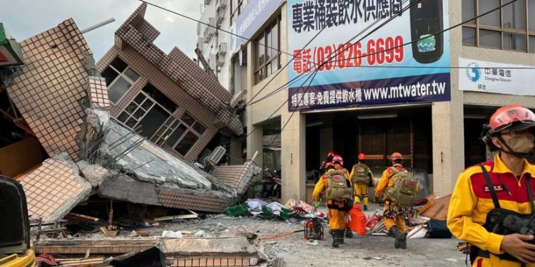 ვიდეო – ძლიერი მიწისძვრა ტაივანში