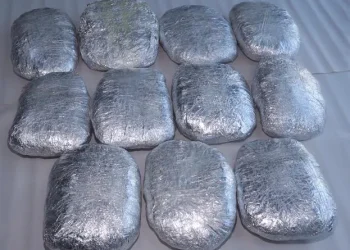 ბათუმის აეროპორტში სამხრეთ აფრიკიდან შემოტანილი 11 კილოგრამზე მეტი მარიხუანა ამოიღეს